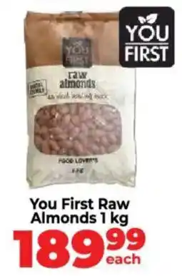 Food Lover's Market You First Raw Almonds offer
