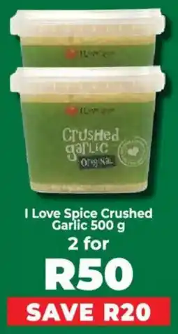 Food Lover's Market I Love Spice Crushed Garlic offer