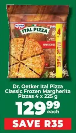 Food Lover's Market Dr. Oetker Ital Pizza Classic Frozen Margherita Pizzas offer