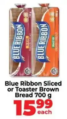 Food Lover's Market Blue Ribbon Sliced or Toaster Brown Bread offer