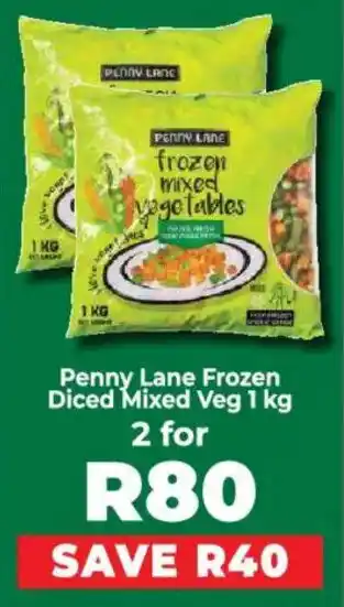 Food Lover's Market Penny Lane Frozen Diced Mixed Veg offer
