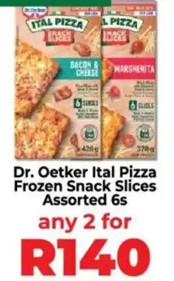 Food Lover's Market Dr. Oetker Ital Pizza Frozen Snack Slices Assorted offer