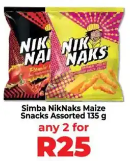 Food Lover's Market Simba NikNaks Maize Snacks Assorted offer