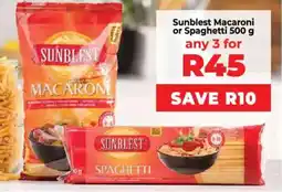 Food Lover's Market Sunblest Macaroni or Spaghetti offer