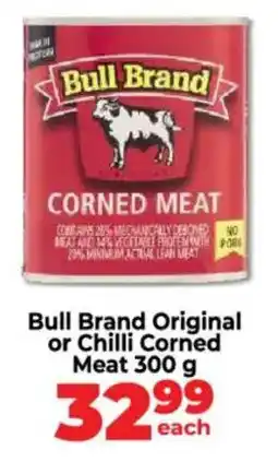 Food Lover's Market Bull Brand Original or Chilli Corned Meat offer