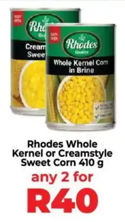 Food Lover's Market Rhodes Whole Kernel or Creamstyle Sweet Corn offer