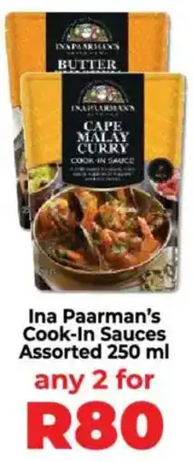 Food Lover's Market Ina Paarman's Cook-In Sauces Assorted offer