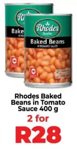 Food Lover's Market Rhodes Baked Beans in Tomato Sauce offer