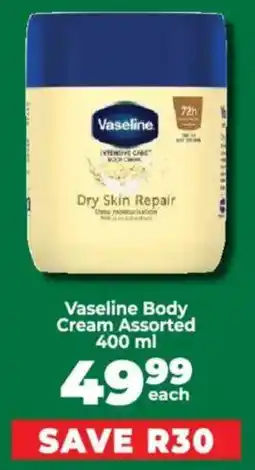Food Lover's Market Vaseline Body Cream Assorted offer