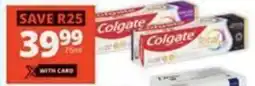 Checkers Colgate Total Toothpaste Range All Variants offer