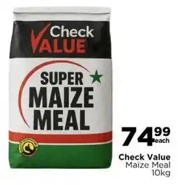 Check Star Check Value Maize Meal offer