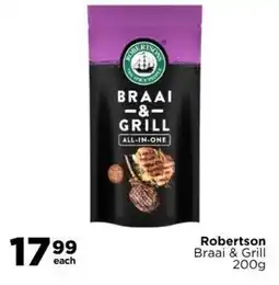 Check Star Robertson Braai & Grill offer