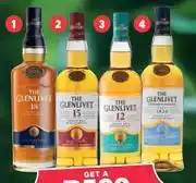 Spar Tops The Glenlivet Single Malt Scotch Whisky Family-750ml offer