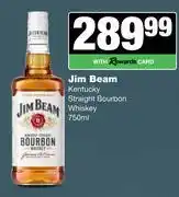 Spar Tops Jim Beam Kentucky Straight Bourbon Whisky-750ml offer