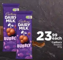 Check Star Cadbury Bubbly offer