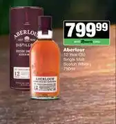Spar Tops Aberlour 12 Year Old Single Malt Scotch Whisky-750ml offer