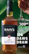 Spar Tops Bain's Single Grain Double Matured Whisky-750ml offer