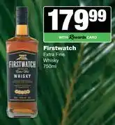 Spar Tops Firstwatch Extra Fine Whisky-750ml offer