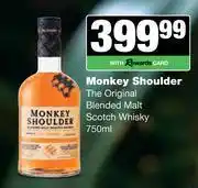 Spar Tops Monkey Shoulder The Original Blended Malt Scotch Whisky-750ml offer