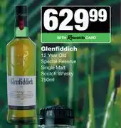Spar Tops Glenfiddich 12 Year Old Special Reserve Single Malt Scotch Whisky-750ml offer