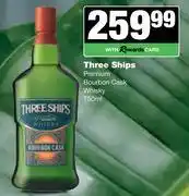 Spar Tops Three Ships Premium Bourbon Cask Whisky-750ml offer