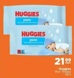 Check Star Huggies Wet Wipes offer