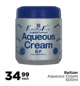 Check Star Reitzer Aqueous Cream offer