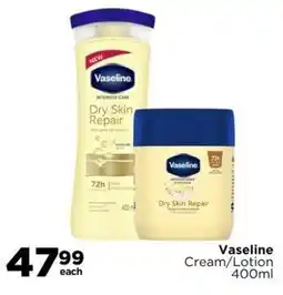 Check Star Vaseline Cream/ Lotion offer