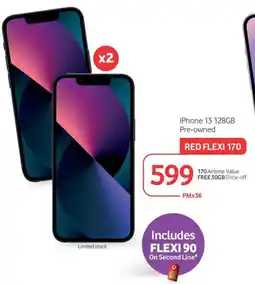 Makro iPhone 13 128GB Pre-owned offer