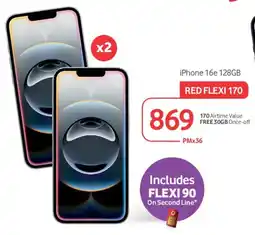 Makro iPhone 16e 128GB offer