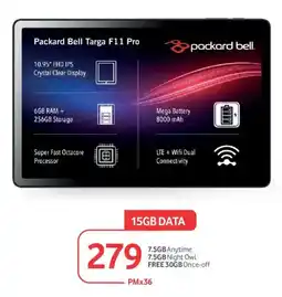 Makro Packard Bell Targa F11 Pro offer
