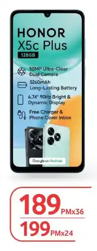 Makro Honor X5c Plus offer