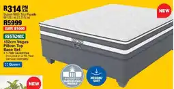 OK Furniture Restonic 152cm Vegas Pillow-Top Base Set offer