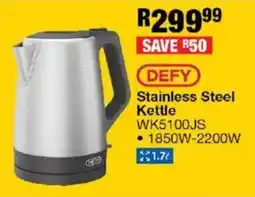 OK Furniture Defy Stainless Steel Kettle offer
