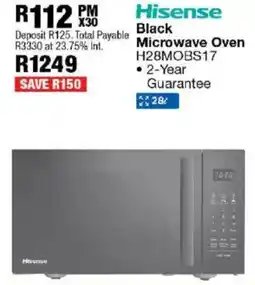 OK Furniture Hisense Black Microwave Oven offer