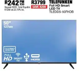 OK Furniture Telefunken 50" Full HD Smart LED TV offer