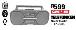 OK Furniture Telefunken Solar Radio offer