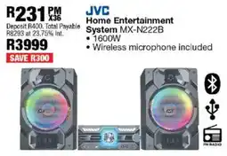 OK Furniture JVC Home Entertainment System offer