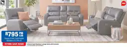 OK Furniture Capri Recliner Lounge Suite with Console offer