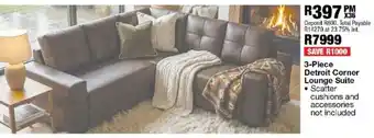 Detroit Corner Lounge Suite