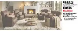 OK Furniture Diamond Lounge Suite offer
