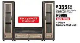 OK Furniture Santana Wall Unit offer