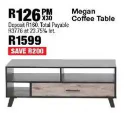 OK Furniture Megan Coffee Table offer