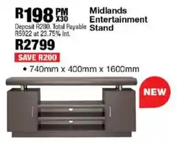OK Furniture Midlands Entertainment Stand offer