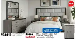 OK Furniture Nixon Bedroom Suite offer