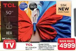 Pick n Pay Hypermarket TCL 50" 127cm 2K QLED TV offer