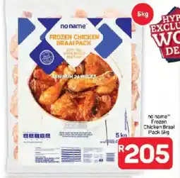 Pick n Pay Hypermarket no name Frozen Chicken Braai Pack offer