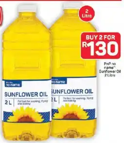Pick n Pay Hypermarket PnP no name Sunflower Oil offer