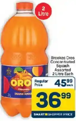Pick n Pay Hypermarket Brookes Oros Concentrated Squash Assorted offer