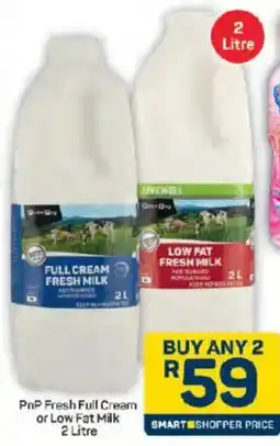 Pick n Pay Hypermarket PnP Fresh Full Cream or Low Fat Milk offer